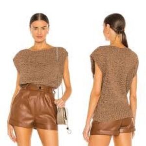 Brochu Walker Cei Sueded Ribbon Top